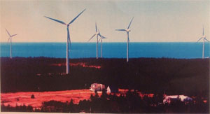 Novia Scotia windfarm